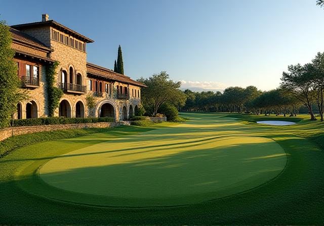 Vista panoramica della Clubhouse della Gilda dell'Erba Nobile